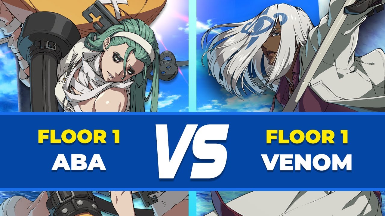 GGST Floor 1 ▶ Venom vs ABA . Low Level Gameplay