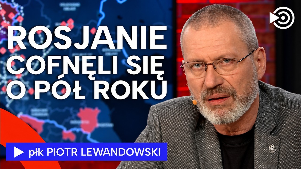 Płk Piotr Lewandowski: Rosjanie cofnęli się na pozycje sprzed p&oacute;ł roku. Ukraińcy kontratakują