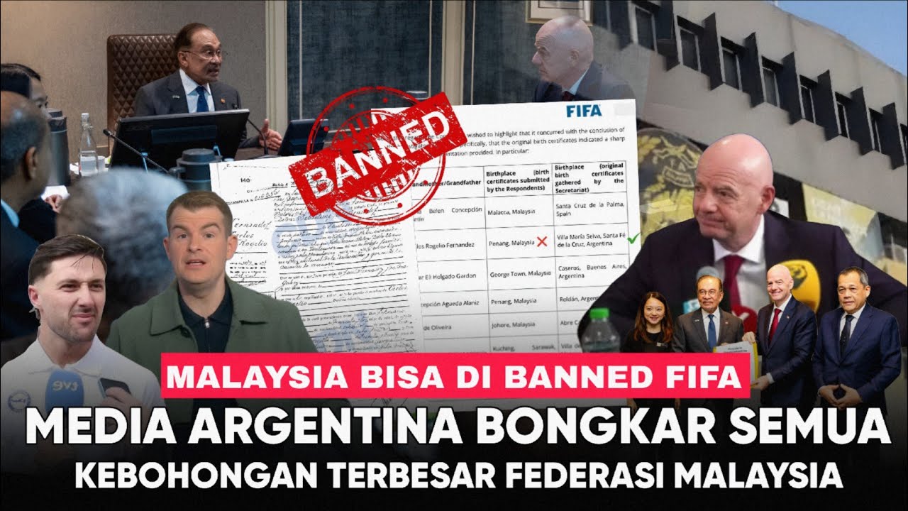 Dokumen Garces diungkap Media Argentina “Malaysia Di Banned FIFA” Kebohongan2 Besar Terungkap