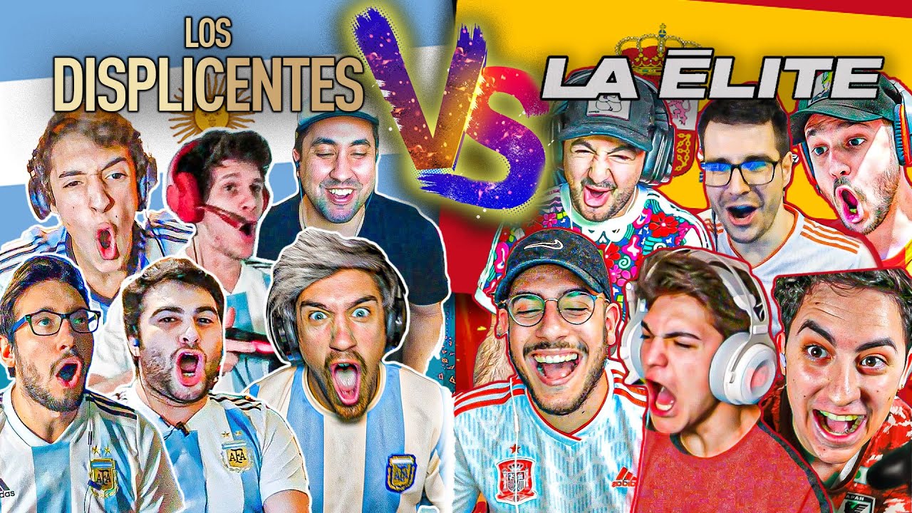 Los DISPLICENTES (Argentina) vs La ÉLITE (España) con APUESTA | FIFA 20