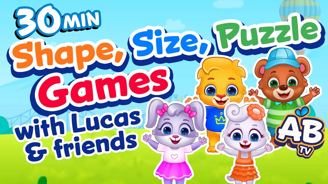 Shape, Size and Puzzles Learning for Kids