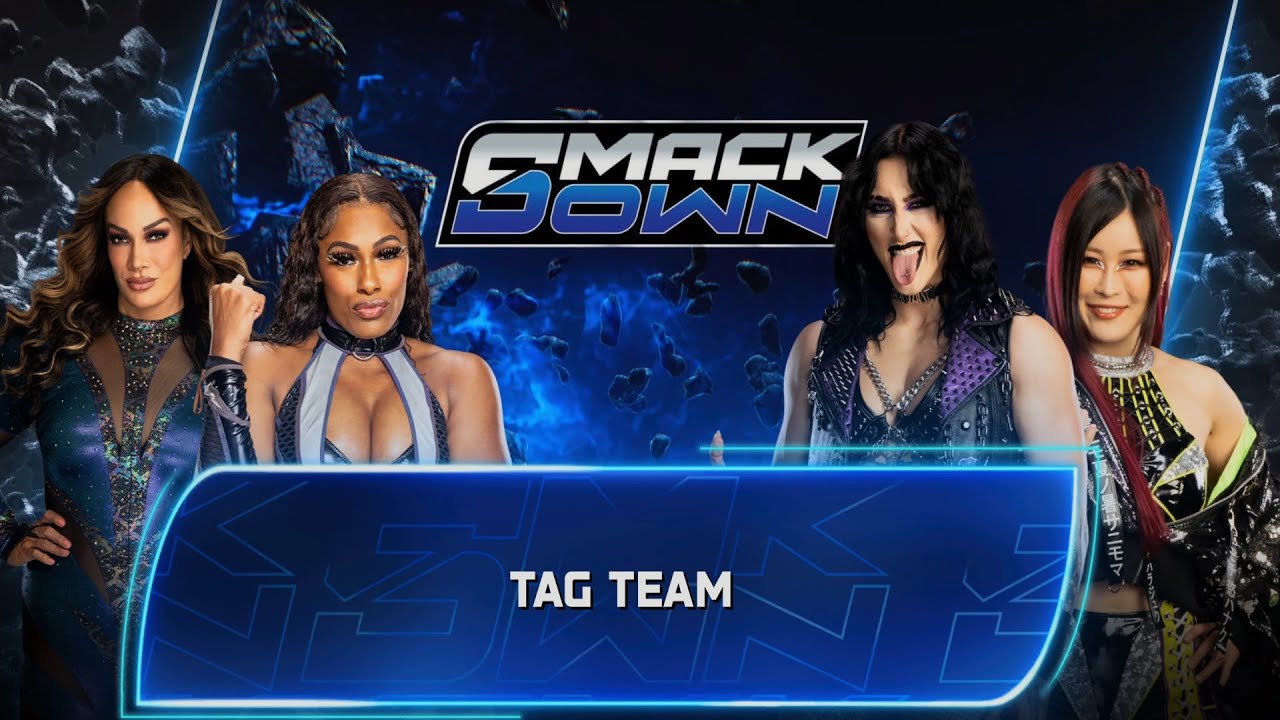 WWE FULL MATCH: Nia Jax , Lash Legend vs Rhea Ripley , IYO Sky : SMACKDOWN , Mar 8 ,2026 (WWE 2K26)