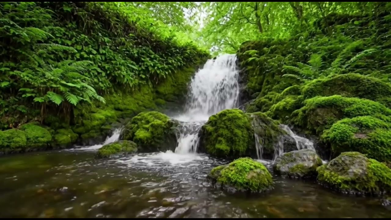 Relaxing Music Piano Natural waterfall #beach #relax #relaxing #relaxingmusic #relaxation #life
