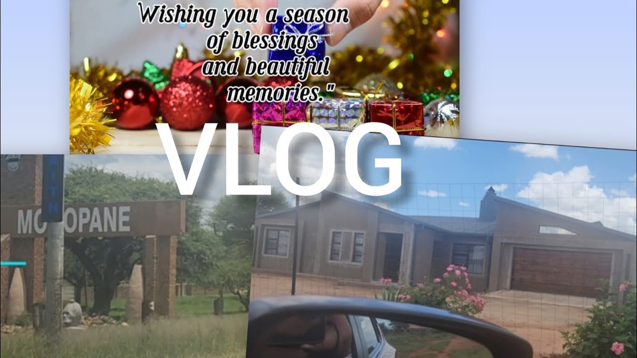 Vlogmas eps 5.  Village Modern Home. New Dinning. Traveling to Limpopo.  Rural  lifestyle @Limpopo. 