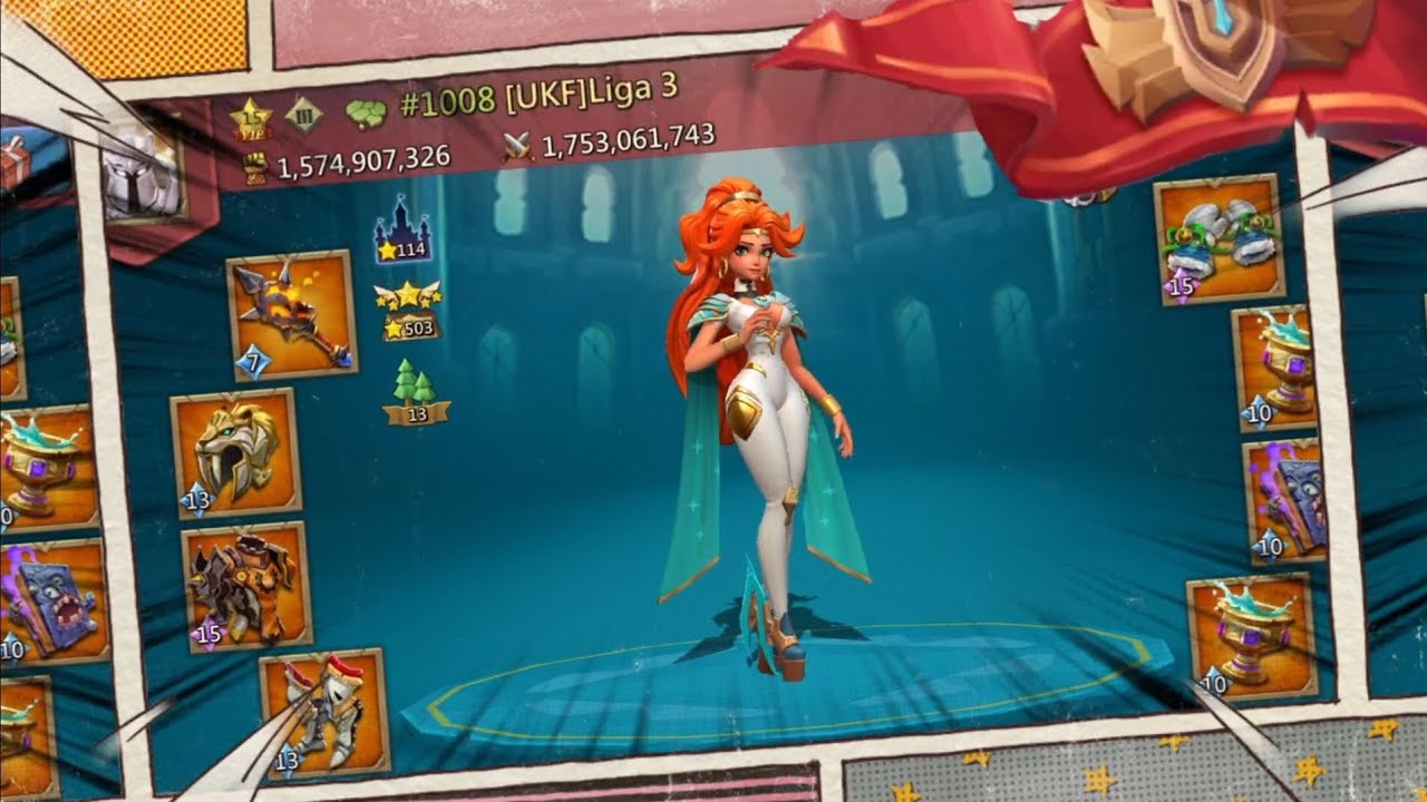 KVK TOP-27 in the world! Граю KVK на аці зборщика 🤩 [UKF] Baiyun Cat. Lords mobile