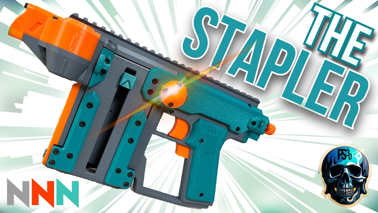 The Gryphon Stapler by Captain Slug | PaperSkeletons 3D Build | Full Analysis