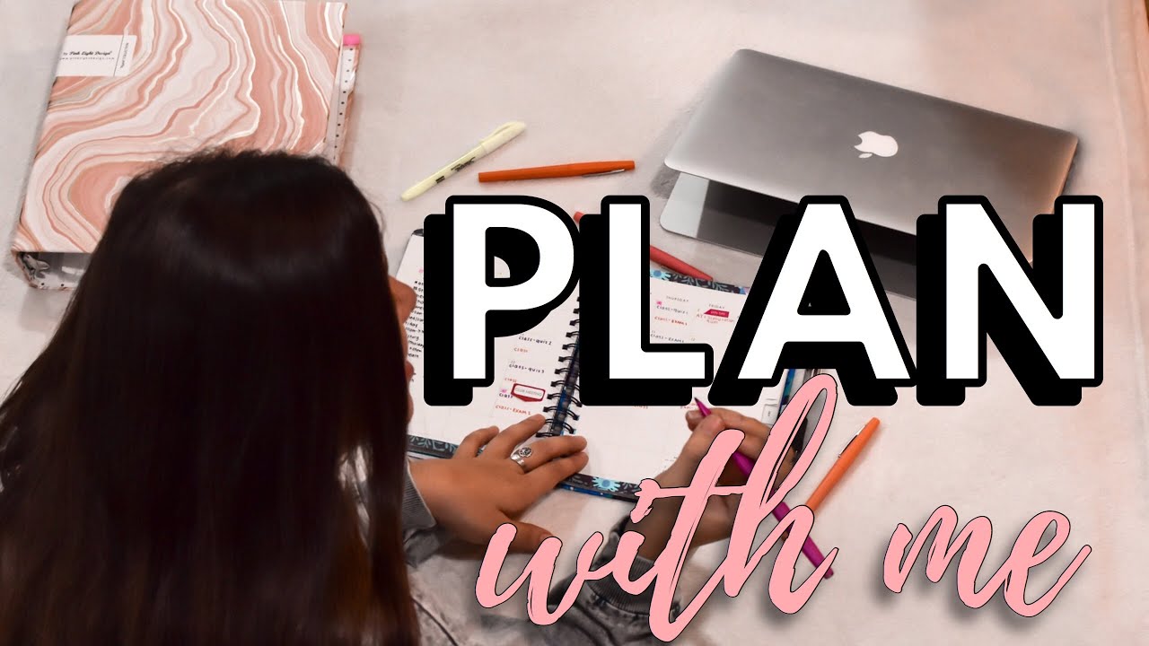 PLAN WITH ME and GET ORGANIZED FOR FALL SEMESTER | Nursing School 2020