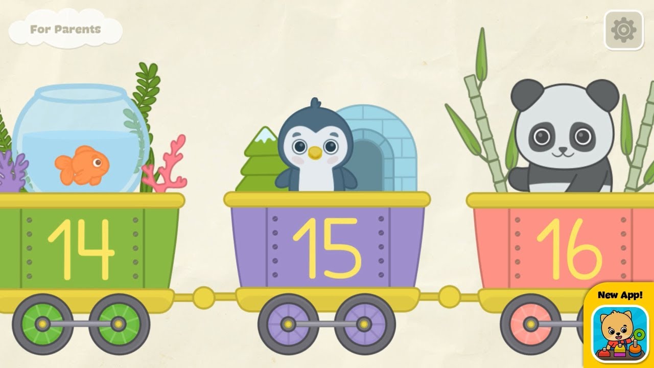 Learning numbers for kids Number 15