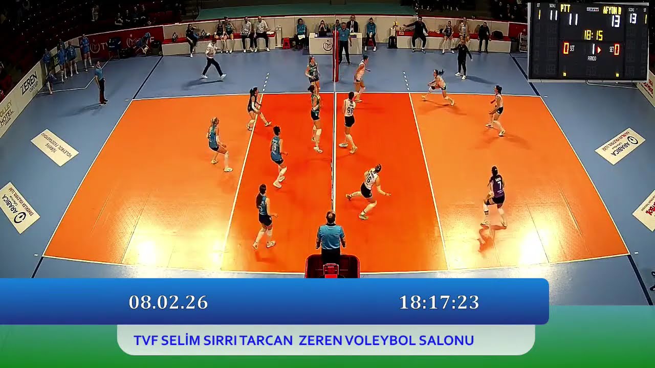 PTT - AFYON BLD. YÜNTAŞ Arabica Coffee House Kadınlar Voleybol 1.Ligi