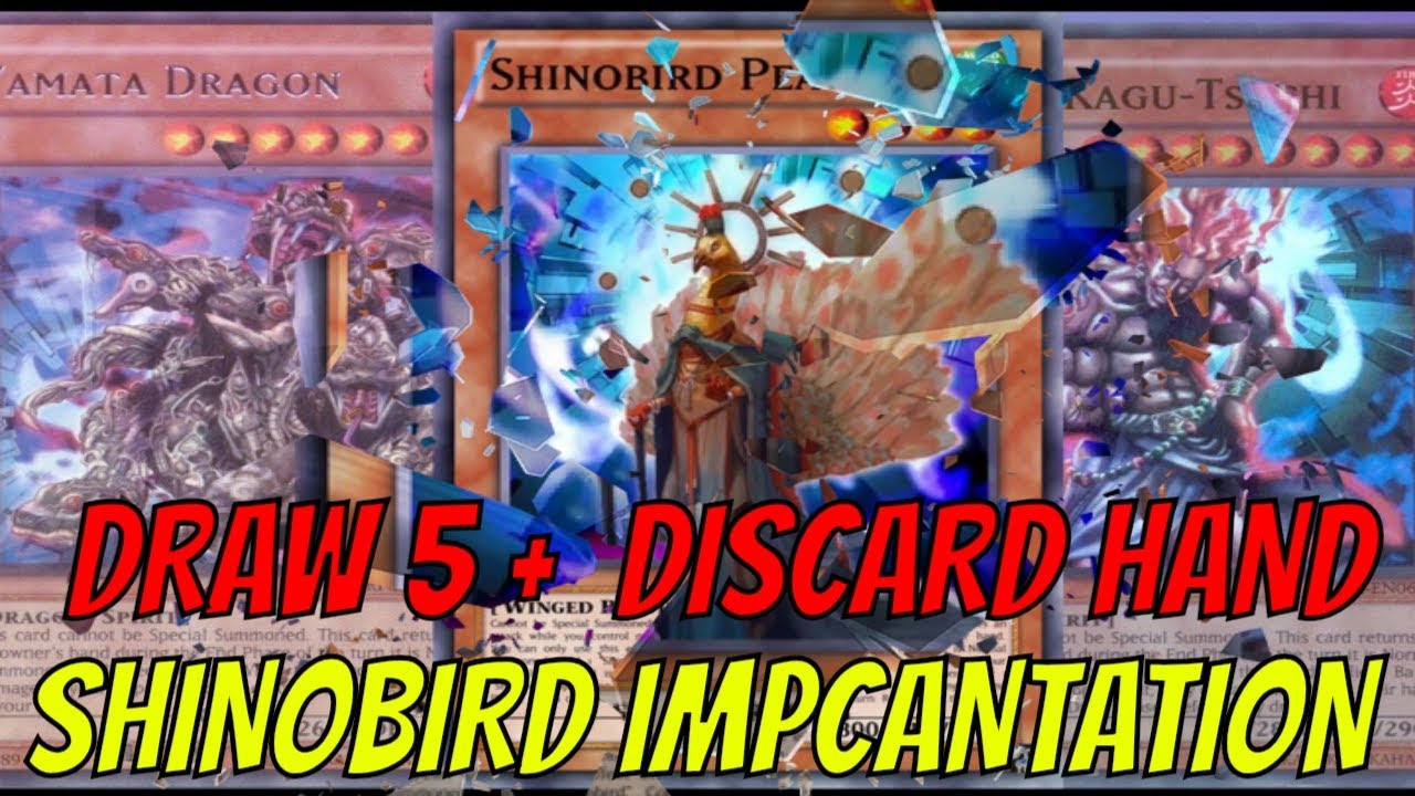 [YGOPRO] SHINOBIRD DECK 1/2019 | Play against META | Discard Hand + Draw 5 + Lockdown