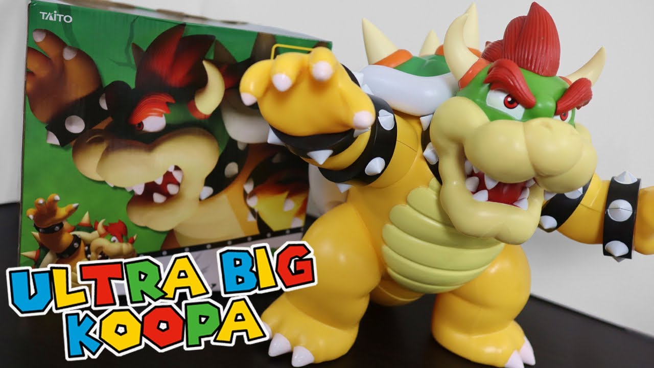 ULTRA BIG Bowser Japanese Arcade Prize Figure Review