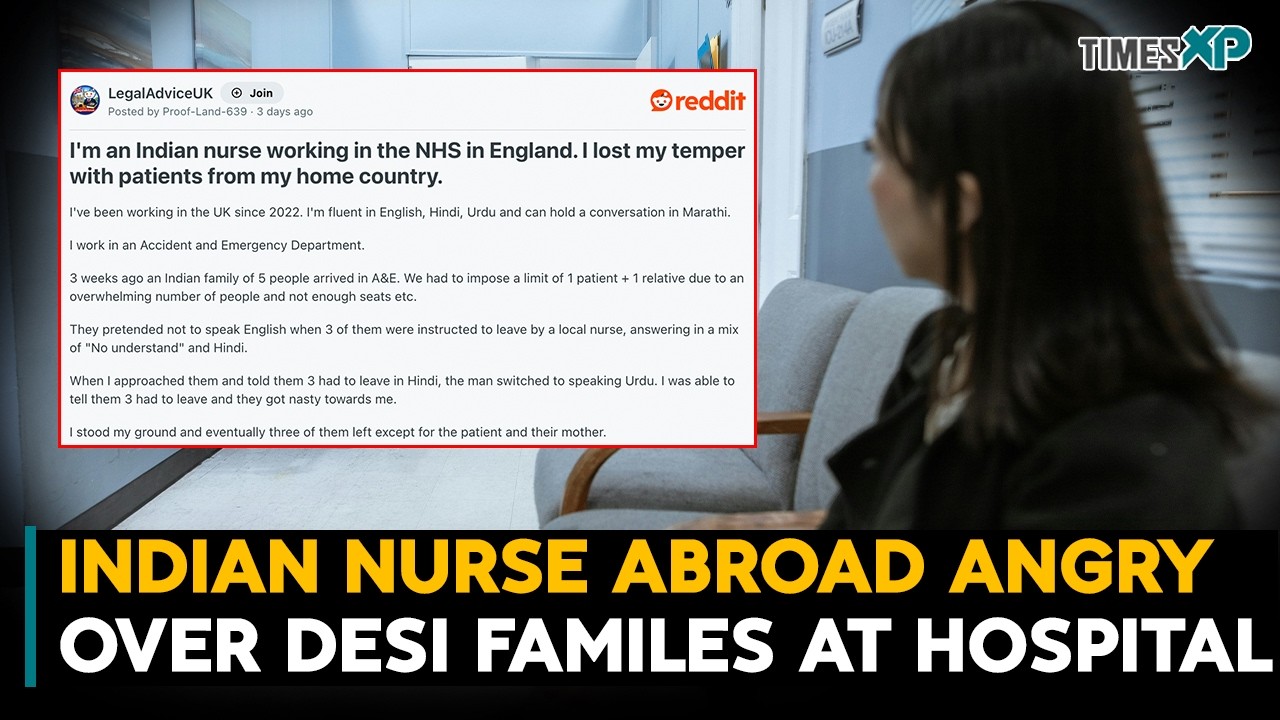 Indian Nurse Angry Over Families Faking Language at U.K. Hospital | Indian In The U.K.