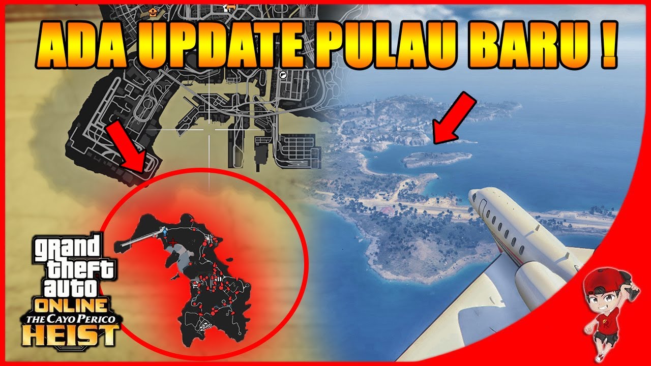 GOKIL ! YANG DITUNGGU RILIS JUGA PULAU BARU - GTA 5 Online The Cayo Perico Heist