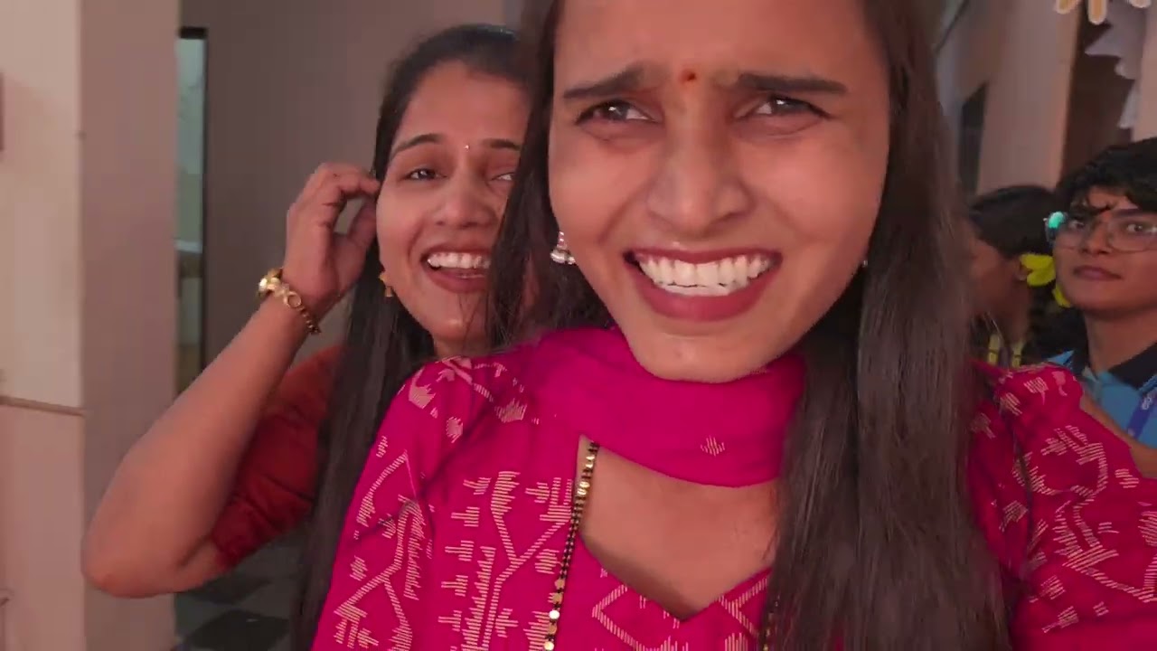 School Project Day 😂 | Kids Enjoy & Mom Full On Masti 🎉”