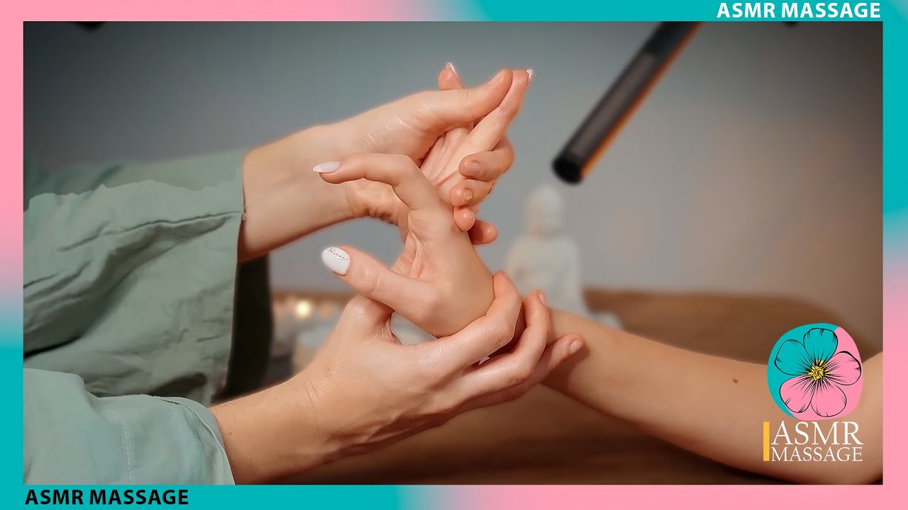 Расслабляющий спа-массаж рук ASMR от Анны