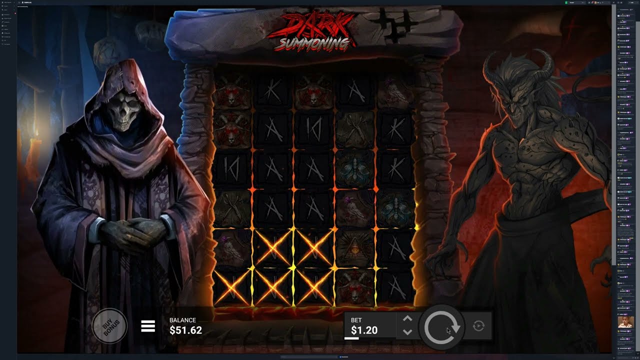 🎰 Dark Summoning Slot Video 🕯️ | Hacksaw Gaming Slots 🎲 | RTP 96.36% & Trial by Hellfire Bonus 🔥