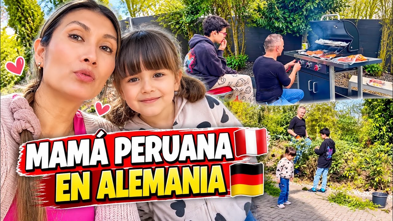 ¡Un sábado lleno de amor y parrilla! 🔥❤️ + Juegos y familia en Alemania | Shirley Tocic