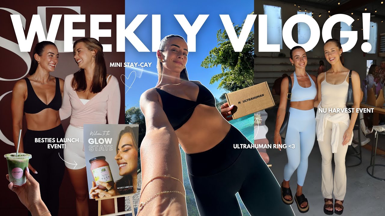 vlog: dreamy brand events, surprising my husband, mini getaway + lots of chats!
