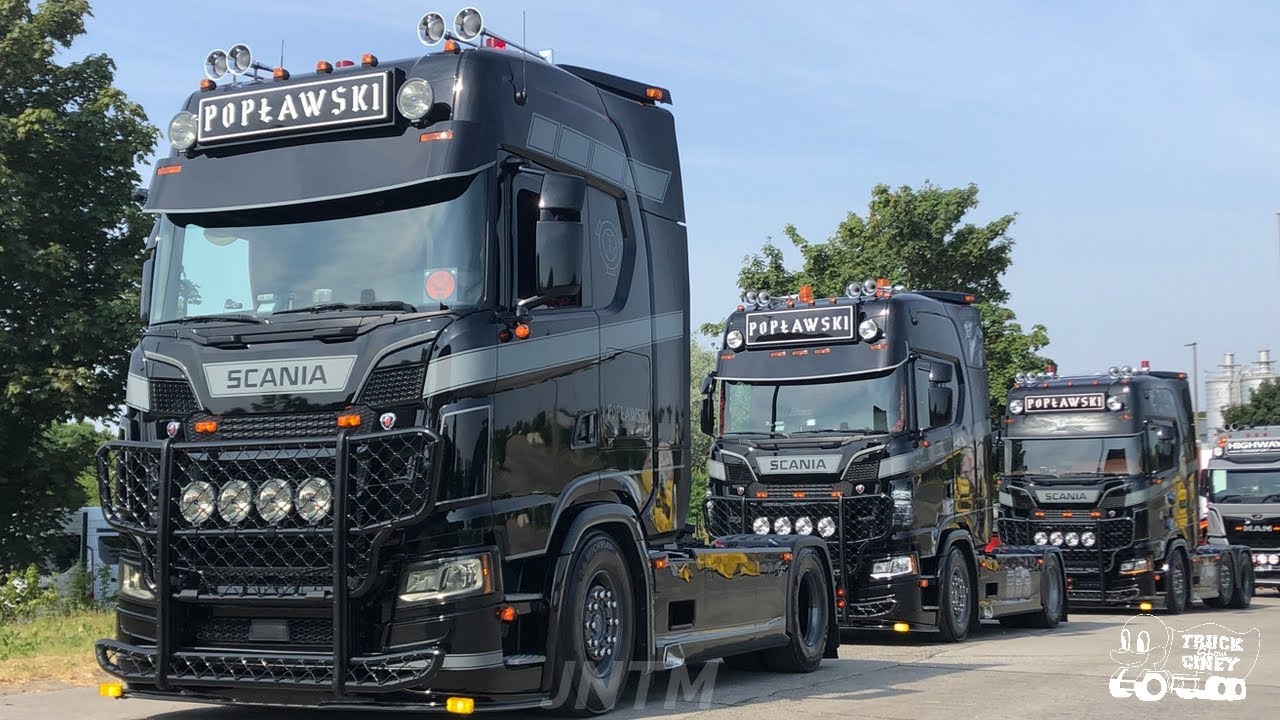Ciney - Arrivals - Beautiful truck and open pipe - 2023 - HD