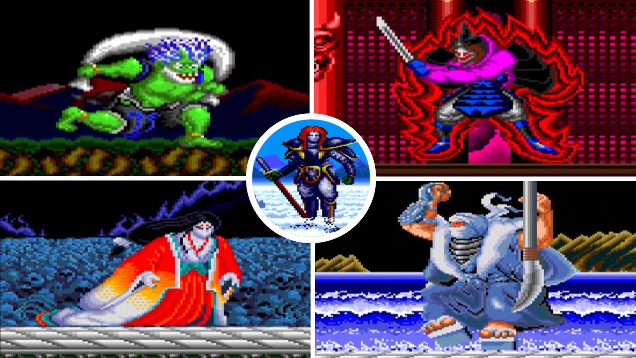 Game n°310 - Samurai-Ghost ( PC ENGINE ) All bosses