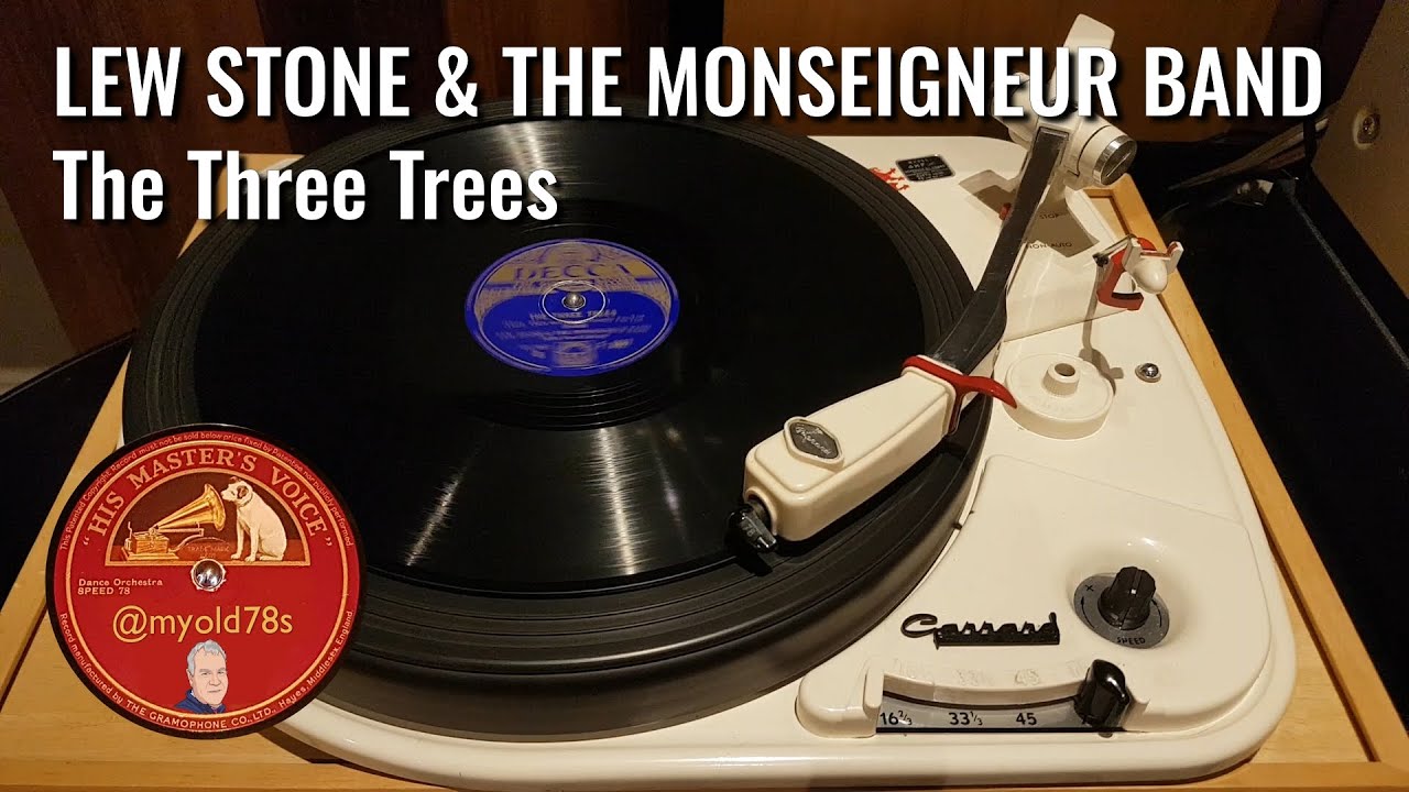 Three trees Lew Stone and Orch 1933 78 rpm Decca F 3697