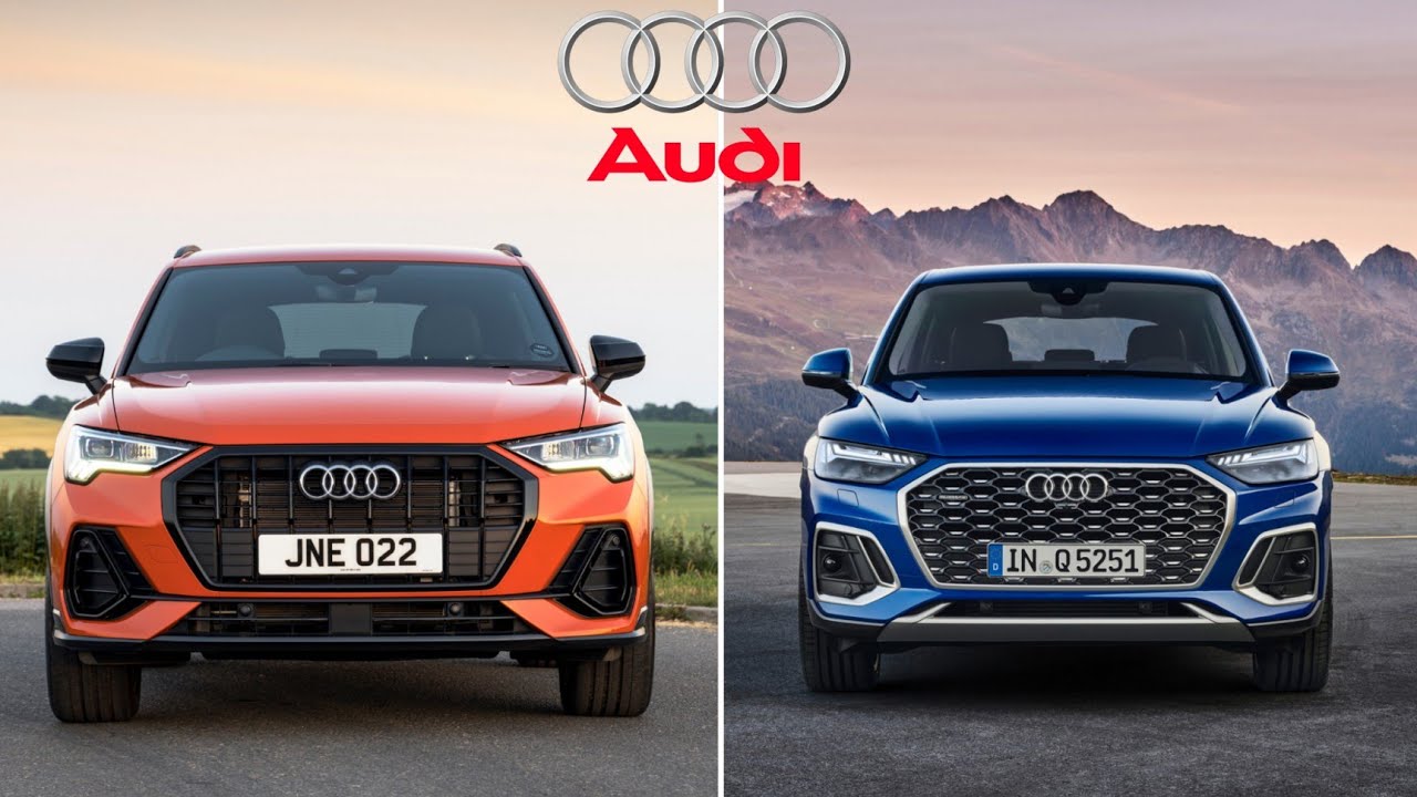 New Audi Q5 Sportback vs Audi Q3 Sportback - Small or Big Coupé SUV