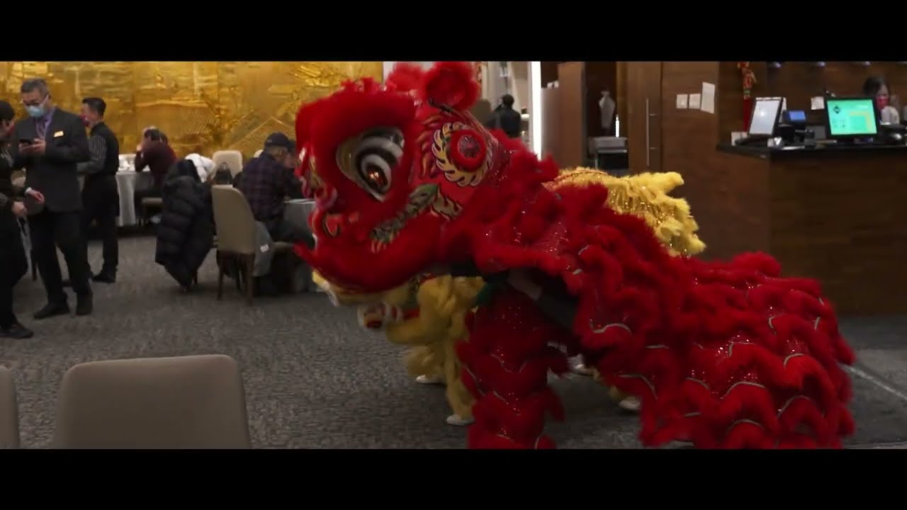 Chinese New Year Lion Dance 2022 | Wushu Project | Toronto, Canada | Lobster Port