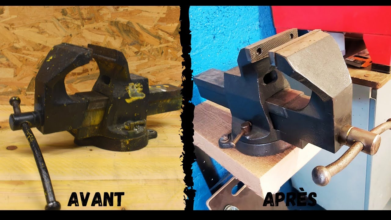 Restauration d'un étau qui a mon âge ! Test des bouchons HEARPROTEK 🔧