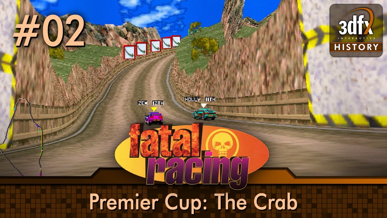 3dfx Voodoo 1 - Fatal Racing / Whiplash - Premier Cup: The Crab [Gameplay]
