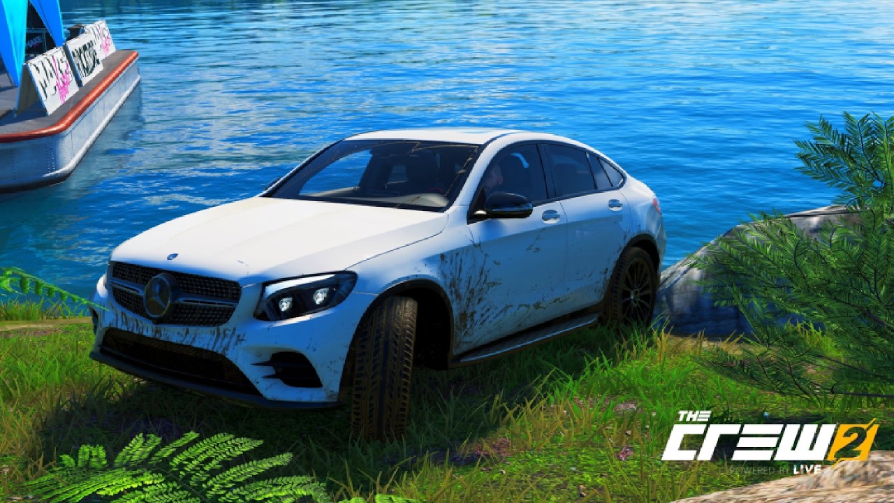 ¡Ponemos a prueba el MERCEDES BENZ GLC 250 en TERRENOS de TIERRA y NIEVE! | The Crew 2