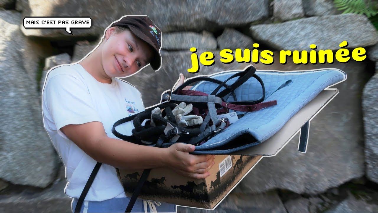 Haul + RDV SADDLE FITTER (*enfin des réponses à nos questions!)