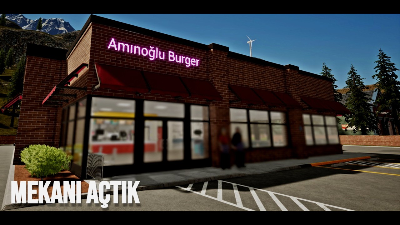 BOL KAOSLU DÜKKAN AÇILIŞI I FAST FOOD SIMULATOR BÖLÜM 1