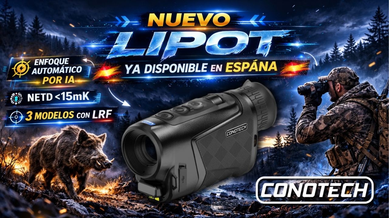 Nuevo LIPOT ya en España | IA + LRF integrado en todos los modelos