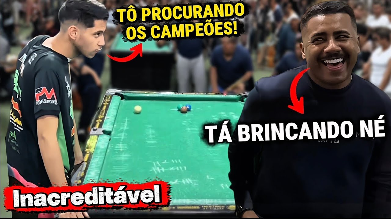 O VÍTOR DESAFIOU O MAYCON E ACONTECEU ALGO SURPREENDENTE NESSE JOGO!