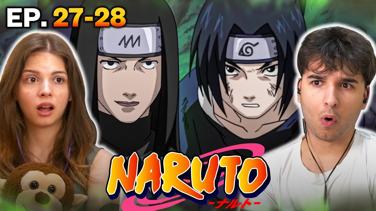 FOREST OF DEATH!! Naruto Episodes 27-28 REACTION!