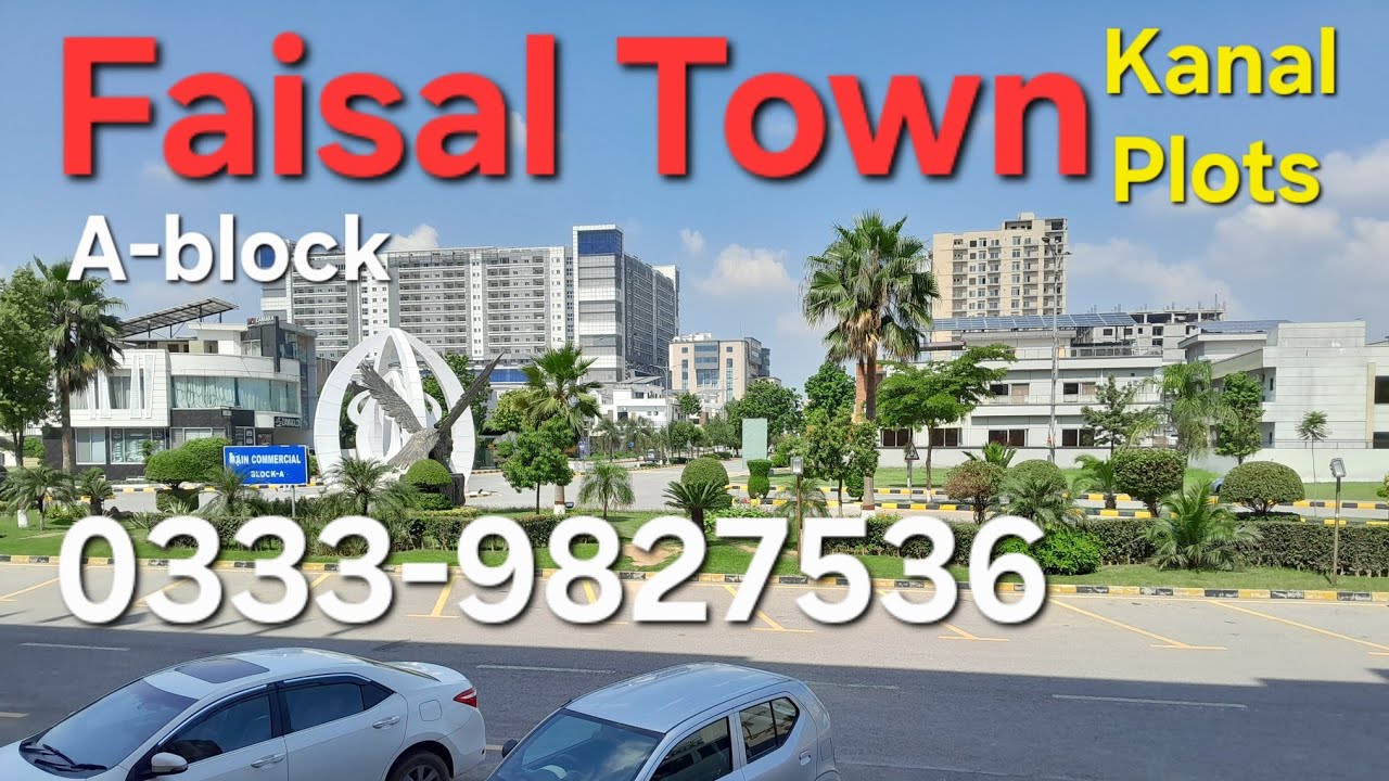 Kanal plot | 50&times;90 | Plots for Sale | Faisal Town Islamabad | A block | Explore with Farooq | vlogs.