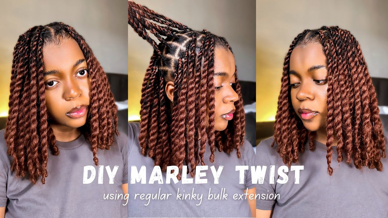 How To: Best kinky twist I did on myself  + Quick kinky twist tutorial