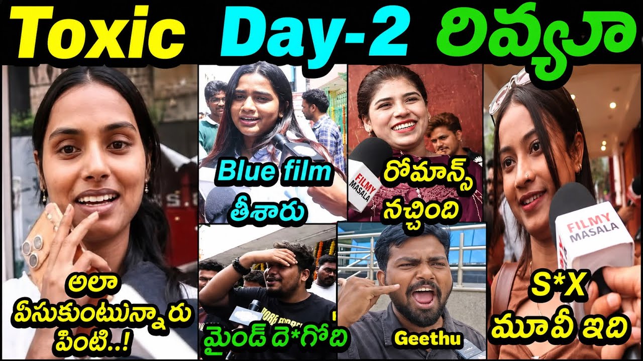 Toxic movie Day 2  review troll | Toxic movie day 2 public talk troll|Toxic movie trailer|Yash Toxic