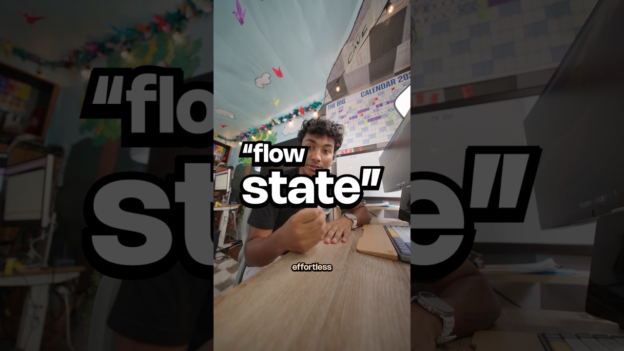 Flow state: a mental state of intense focus #business #psychology #fact
