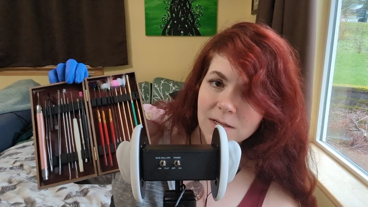 ASMR - Ear Cleaning and Picking Tools - Gloves - Soft Spoken Rambling