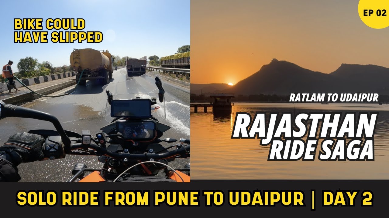 Solo Ride | Ratlam to Udaipur | Rajasthan Ride Saga Ep 02 | KTM 390 Adventure @MohitBarad