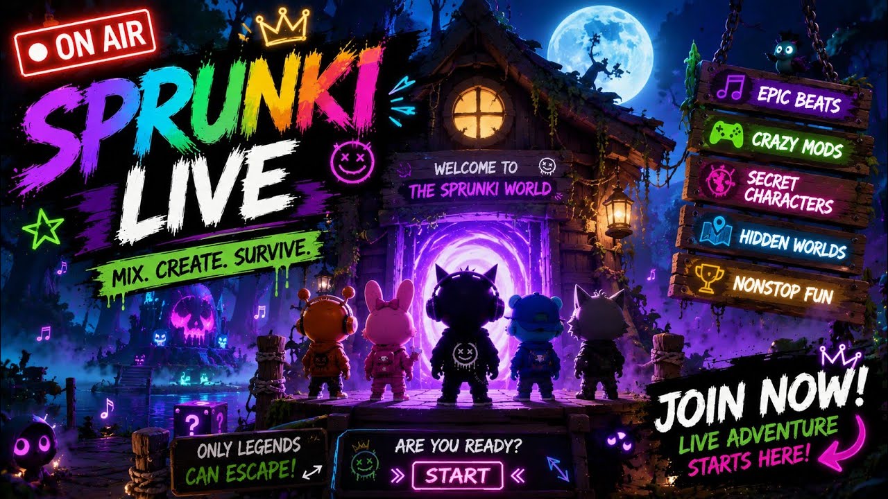🗺️ SPRUNKI UNKNOWN LANDS! 🚀 THE ULTIMATE ADVENTURE STARTS HERE! 🔥 HIDDEN TREASURES!