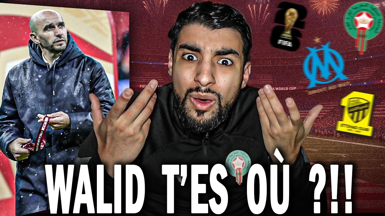 WALID TU JOUES A QUOI LA ?!! | Regragui à l'OM