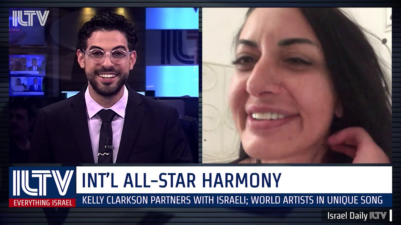 Kelly Clarkson partners with Israeli; world artists in unique song