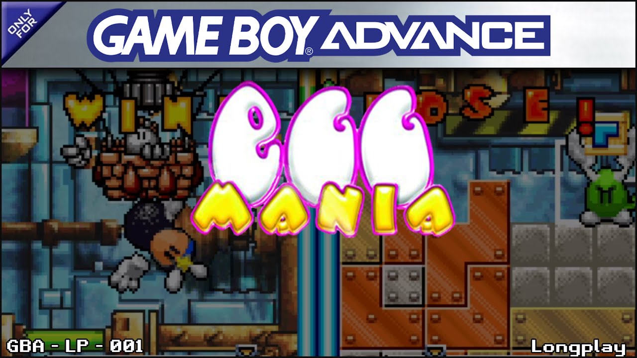 Egg Mania | Longplays by ebloodycandy [GBA-001]