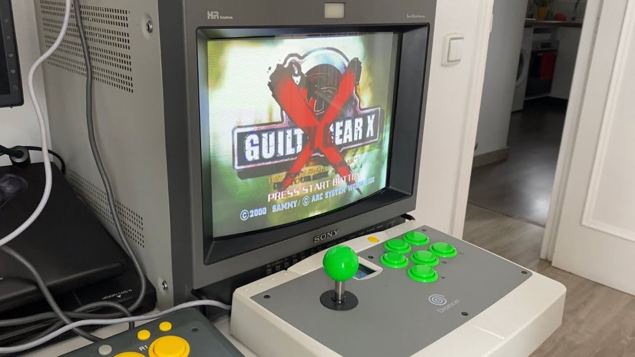 Guilty Gear X • Dreamcast Gameplay • Sony BVM