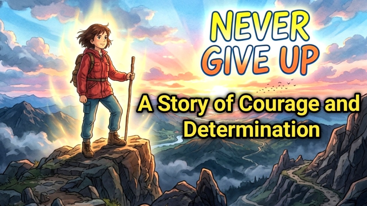 Never Give Up | A Story of Courage and Determination
