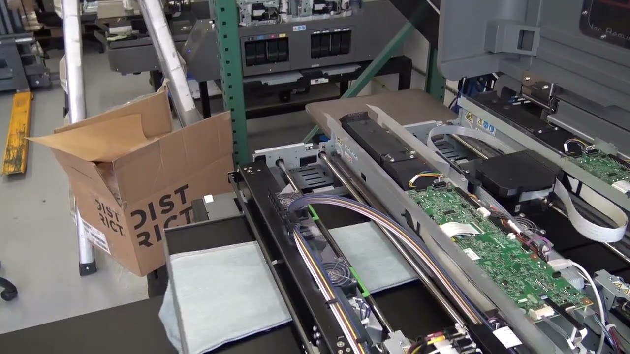 Ricoh DTG Ri4000 Printing on jeans