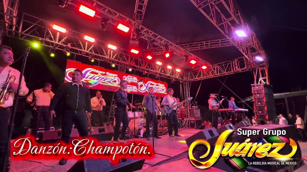 Danzón:Champotón , Súper Grupo Juárez en vivo Dic.2025.