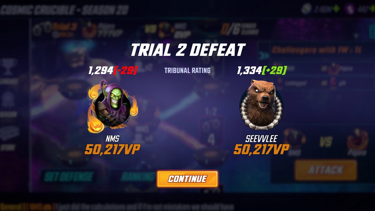 Cosmic Crucible W5/R2 Attacks(NO TALKING JUST GAMEPLAY)-MSF